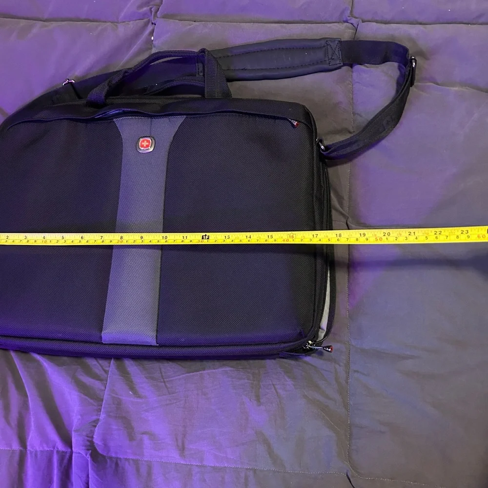 Wenger SwissGear Laptop Briefcase Bag – Black & Grey